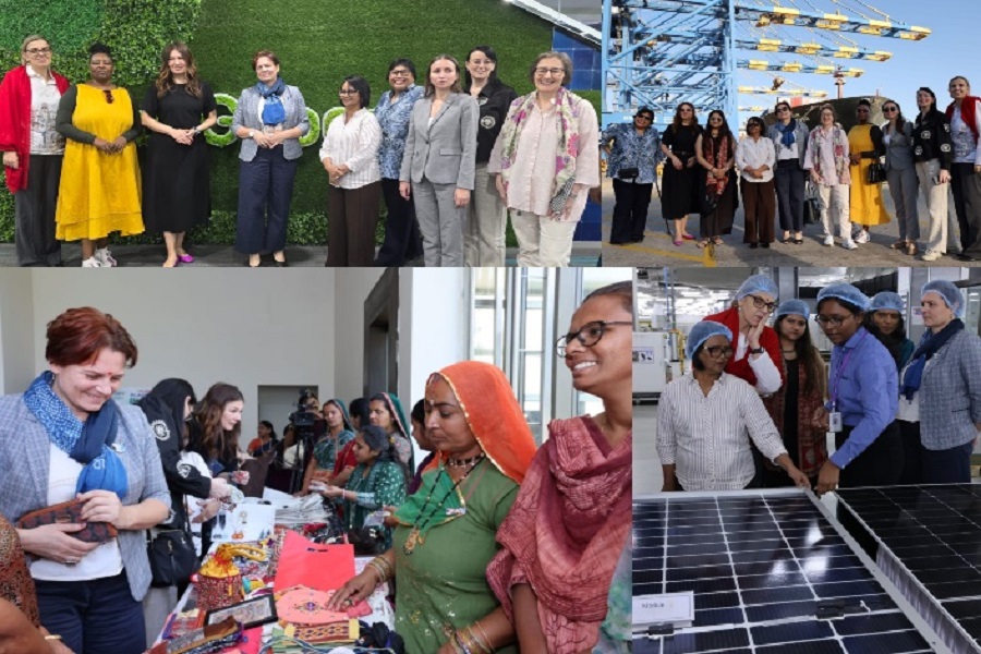 Women`s Day 2025: Adani Group hosts women ambassadors from 9 nations